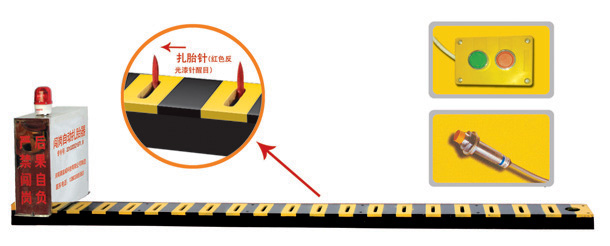 潮州潮安区V3嵌入式闯岗自动扎胎器/阻车器